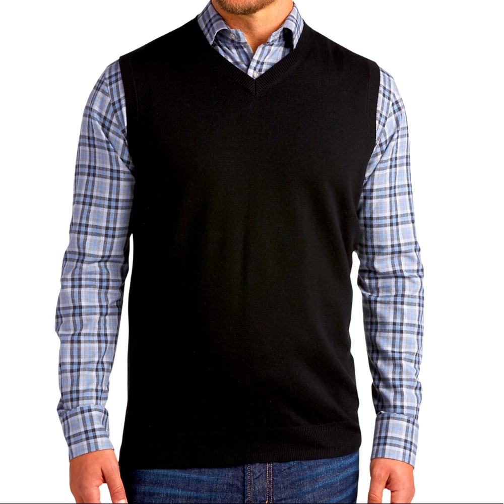Men’s Vest Black
